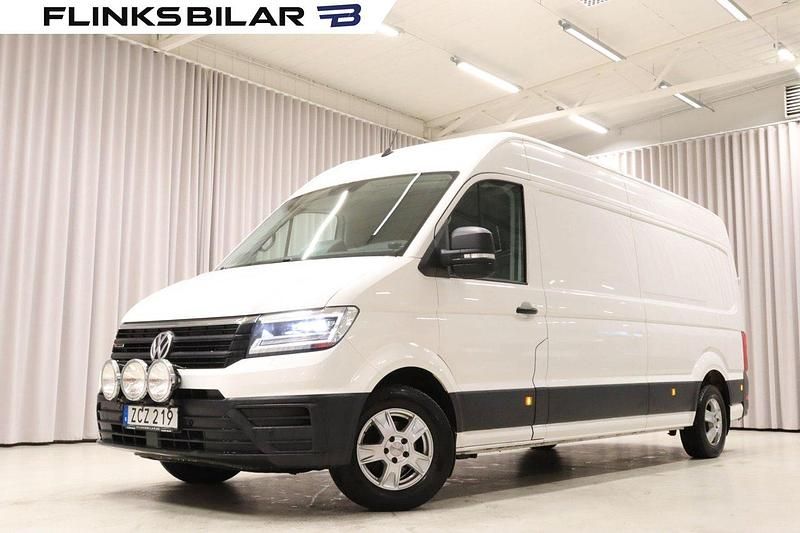 Vit Begagnad 2019 VW Crafter Van | 399 900 kr (Marknadspris) - Bild 1/4