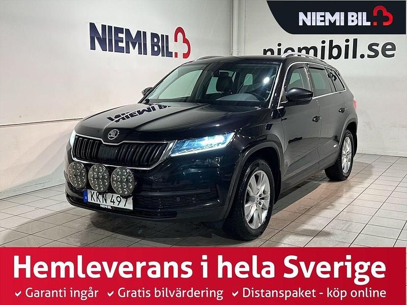 Svart Begagnad 2018 Skoda Kodiaq SUV | 239 900 kr (Lite dyr) - Bild 1/3