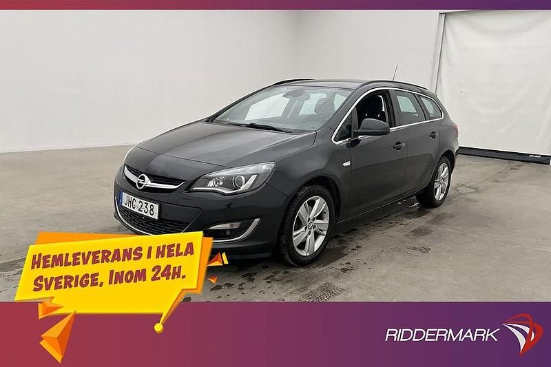 Begagnad Opel Astra 165 HK (121 kW) 2014 Svart Kombi