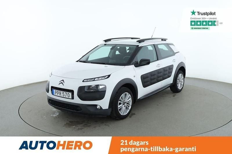 Vit Begagnad 2016 Citroën C4 Cactus Halvkombi | 94 000 kr (Marknadspris) - Bild 1/4