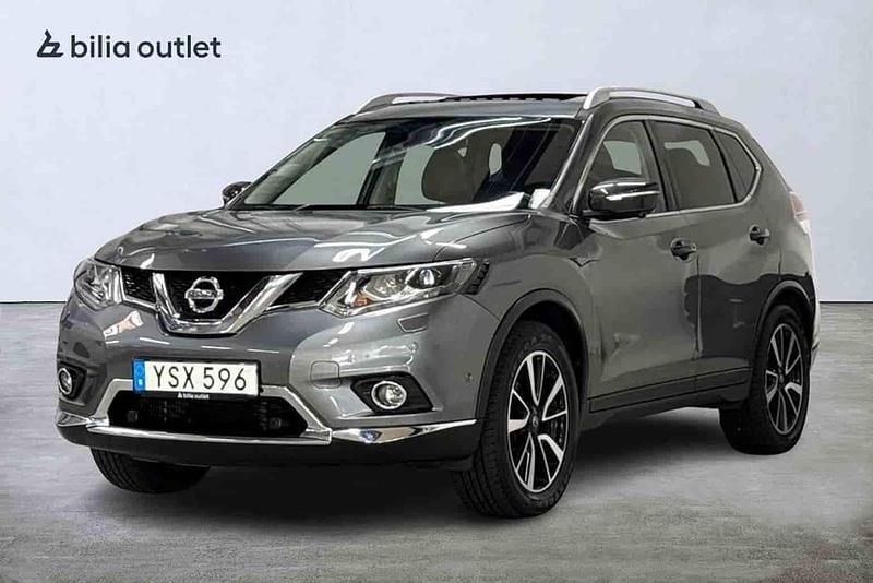 Grå Begagnad 2016 Nissan X-Trail Tekna SUV | 164 900 kr (Marknadspris) - Bild 1/1