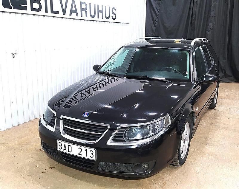 Begagnad Saab 9-5 Vector 185 HK (136 kW) 2007 Svart Kombi