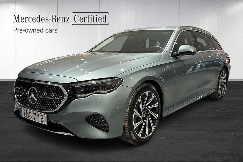 Begagnad Mercedes E300 Advanced Plus 197 HK (144 kW) 2024 Grön Kombi