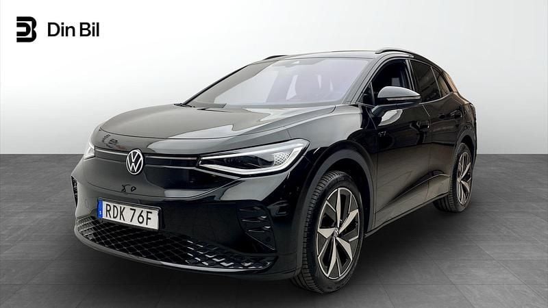 Svart Begagnad 2023 VW ID.4 GTX SUV | 424 900 kr (Marknadspris) - Bild 1/4