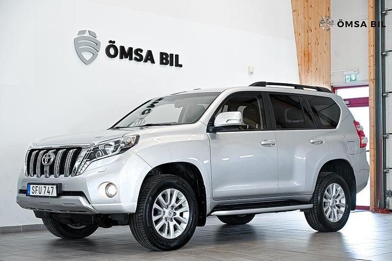 Silver Begagnad 2016 Toyota Land Cruiser Prado SUV | 432 800 kr - Bild 1/4