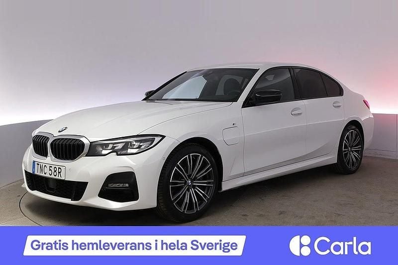 Begagnad BMW 330e M Sport 215 HK (158 kW) 2019 Vit Sedan