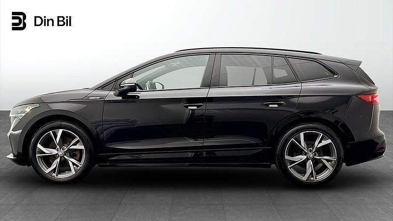 Begagnad Skoda Enyaq iV SportLine 194 kW (265 HK) 2023 Grå (graphite grey metallic) SUV