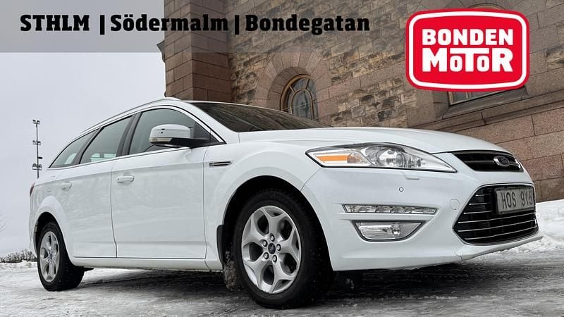 Vit Begagnad 2013 Ford Mondeo Kombi | 89 000 kr - Bild 1/4