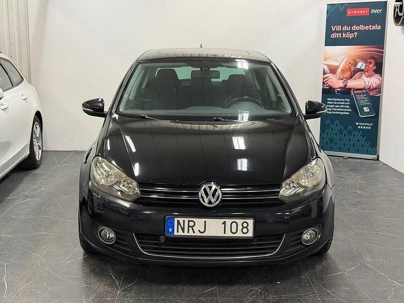 Begagnad VW Golf VI GT 160 HK (117 kW) 2008 Svart Halvkombi