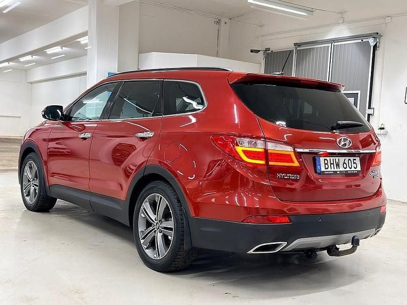 Begagnad Hyundai Grand Santa Fe Premium 197 HK (144 kW) 2014 Röd SUV