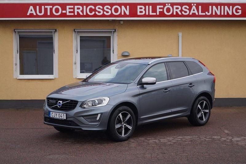 Grå Begagnad 2016 Volvo XC60 R-Design SUV | 158 800 kr - Bild 1/4