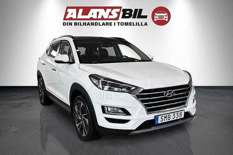 Vit Begagnad 2018 Hyundai Tucson Premium SUV | 184 000 kr (Marknadspris) - Bild 1/4