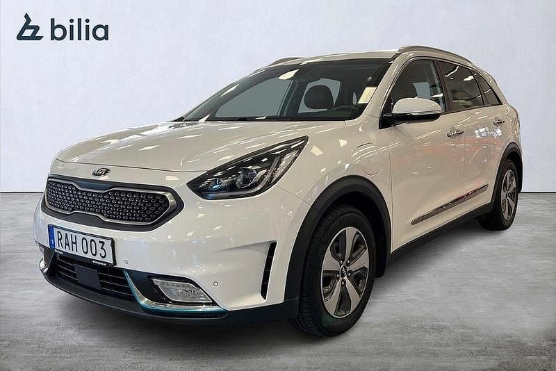 Vit Begagnad 2018 Kia Niro 2 SUV | 174 900 kr (Bra pris) - Bild 1/3