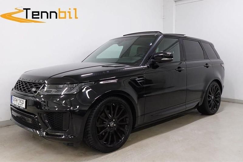 Svart Begagnad 2018 Land Rover Range Rover Sport HSE SUV | 389 900 kr (Superpris) - Bild 1/4