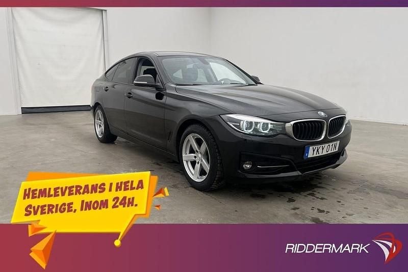 Svart Begagnad 2019 BMW 320 Gran Turismo Sport Line Kombi | 199 800 kr (Lite dyr) - Bild 1/3