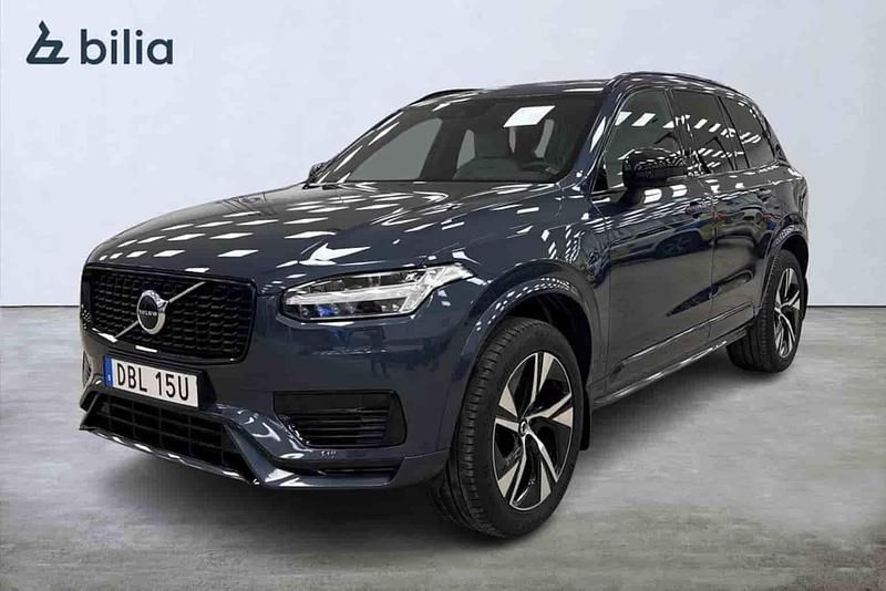 Begagnad Volvo XC90 R-Design 455 HK (334 kW) 2022 Blå SUV