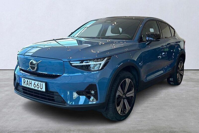 Blå Begagnad 2023 Volvo EC40 Plus SUV | 359 900 kr (Bra pris) - Bild 1/4