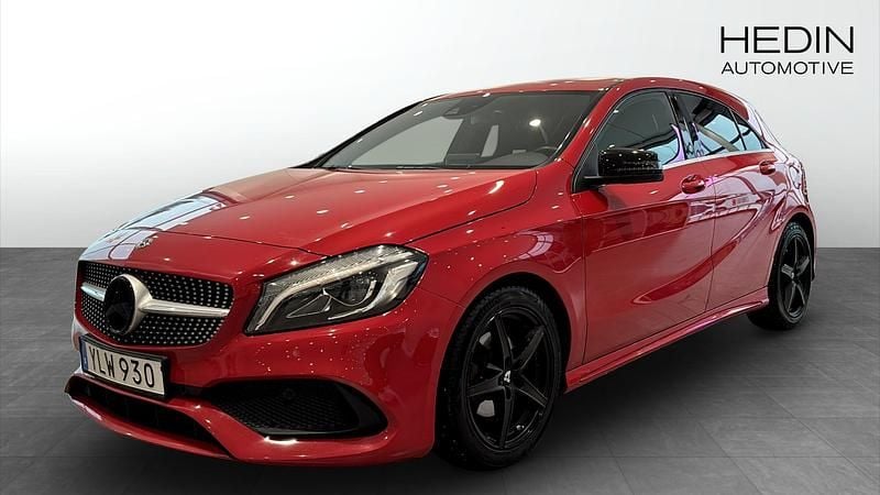 Röd Begagnad 2018 Mercedes A180 Style Kombi | 179 900 kr (Marknadspris) - Bild 1/4