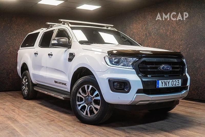 Begagnad Ford Ranger Wildtrack 214 HK (157 kW) 2022 Vit Pickup