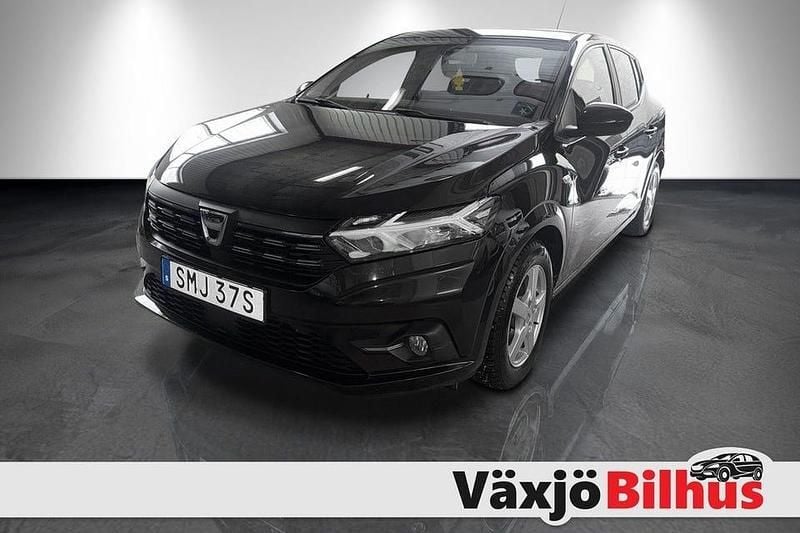 Svart Begagnad 2021 Dacia Sandero Halvkombi | 139 900 kr (Lite dyr) - Bild 1/4