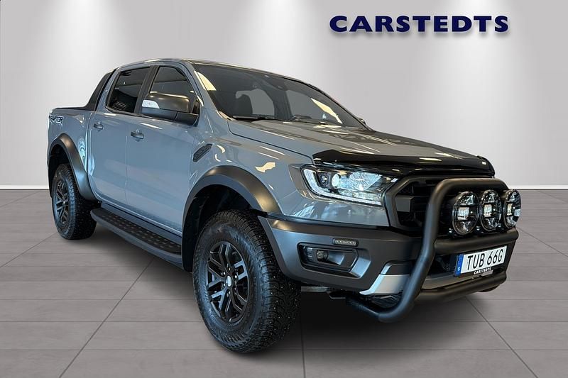 Grå Begagnad 2022 Ford Ranger Raptor Pickup | 519 800 kr (Marknadspris) - Bild 1/4