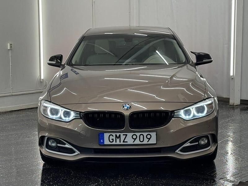 Begagnad BMW 418 Gran Coupé 143 HK (105 kW) 2014 Ljusbrun Sportkupé