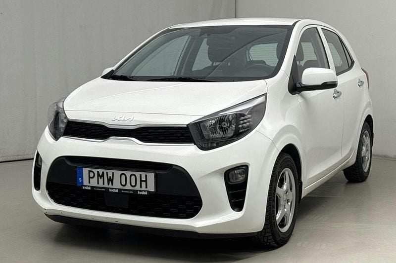 Vit Begagnad 2023 Kia Picanto Advance Halvkombi | 119 000 kr (Bra pris) - Bild 1/4