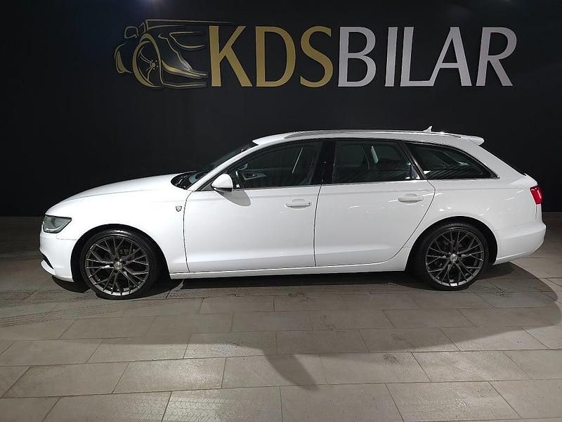 Vit Begagnad 2013 Audi A6 Proline Kombi | 139 500 kr (Marknadspris) - Bild 1/4