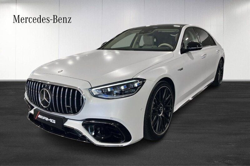 Vit (white) Ny 2025 Mercedes S63 AMG AMG Sedan | 2 561 150 kr - Bild 1/4