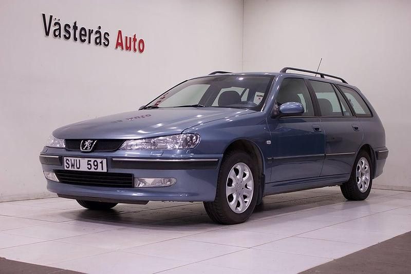 Begagnad Peugeot 406 136 HK (100 kW) 2001 Ljusblå Kombi
