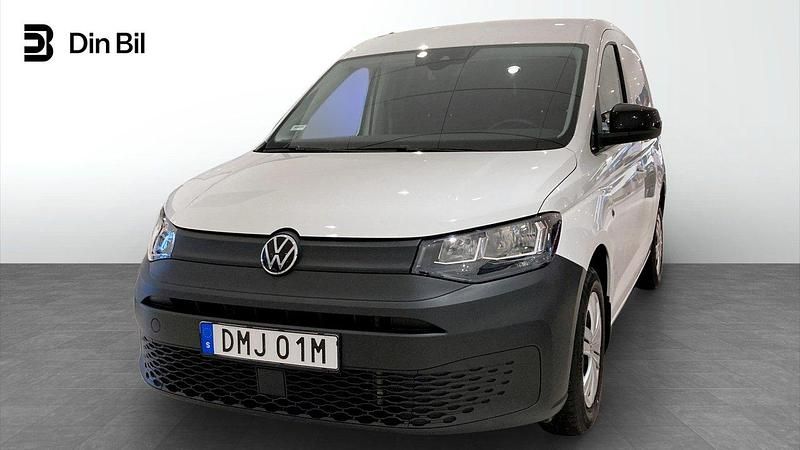 Vit (candyvit) Begagnad 2023 VW Caddy Minibuss | 269 900 kr (Superpris) - Bild 1/4