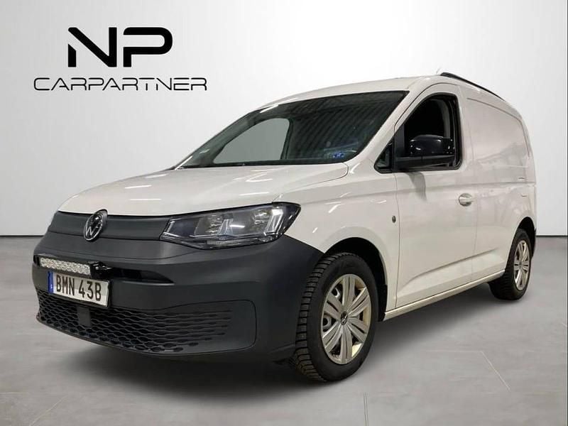 Begagnad VW Caddy 122 HK (89 kW) 2022 Vit Minibuss