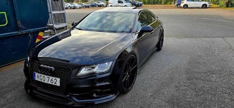 Svart Begagnad 2014 Audi A7 S-Line Halvkombi | 239 000 kr (Bra pris) - Bild 1/4