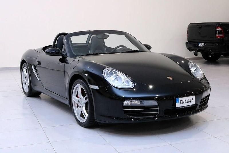 Svart Begagnad 2008 Porsche Boxster S Cab | 359 900 kr - Bild 1/4