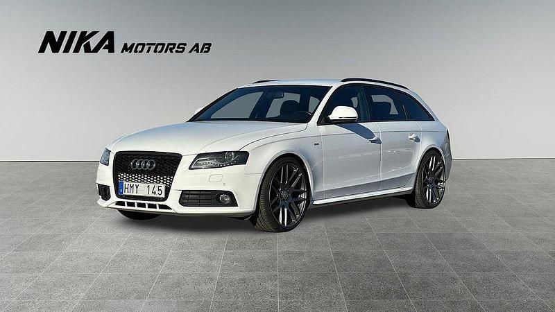 Vit Begagnad 2008 Audi A4 S-Line Kombi | 79 900 kr (Dyr) - Bild 1/4
