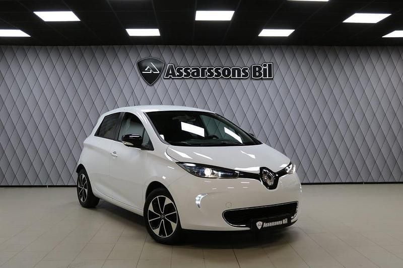 Vit Begagnad 2018 Renault Zoe Halvkombi | 119 000 kr (Marknadspris) - Bild 1/4