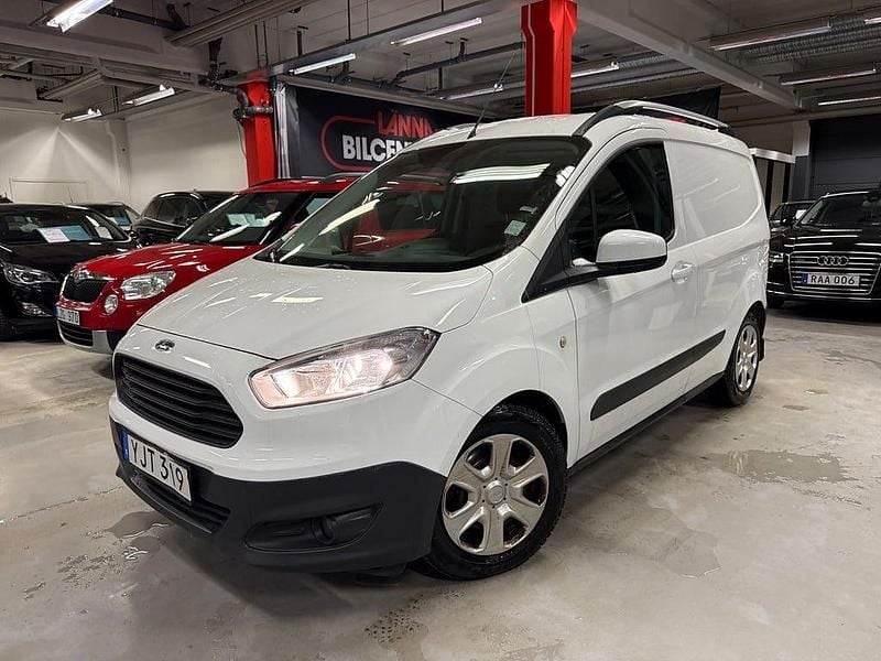 Vit Begagnad 2017 Ford Transit | 89 900 kr (Bra pris) - Bild 1/4