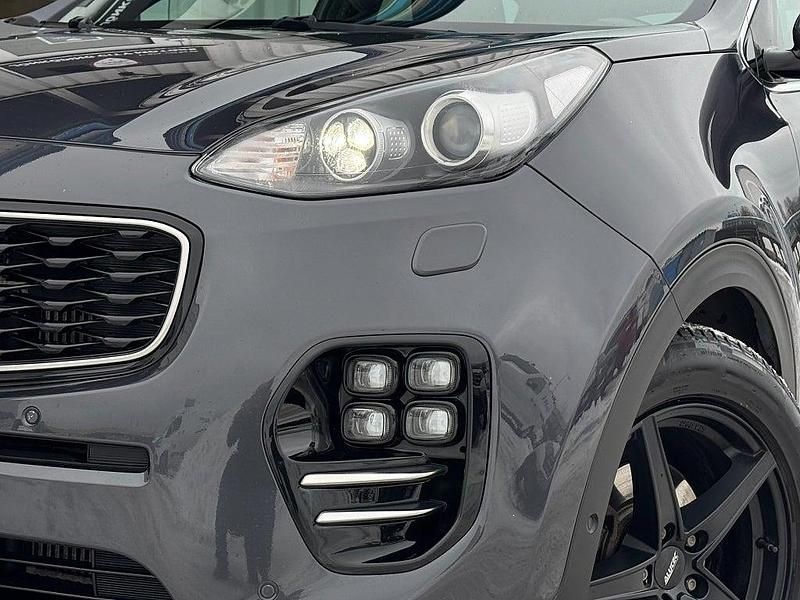 Begagnad Kia Sportage GT-Line 185 HK (136 kW) 2016 Grå SUV