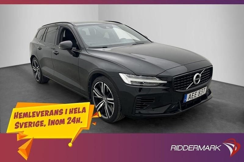 Svart Begagnad 2021 Volvo V60 R-Design Kombi | 364 900 kr (Lite dyr) - Bild 1/3