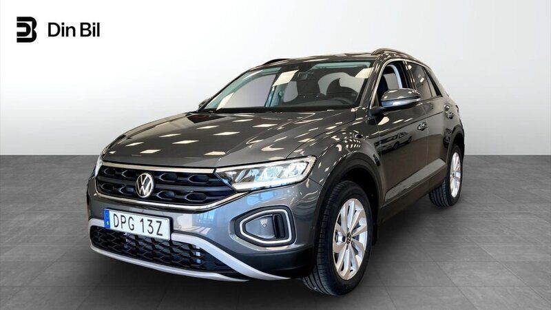 Grå Begagnad 2024 VW T-Roc SUV | 289 900 kr (Marknadspris) - Bild 1/4