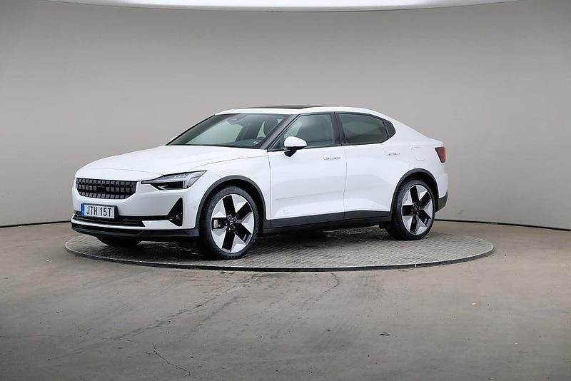 Begagnad Polestar 2 Pilot-lite 309 kW (421 HK) 2022 Vit Halvkombi