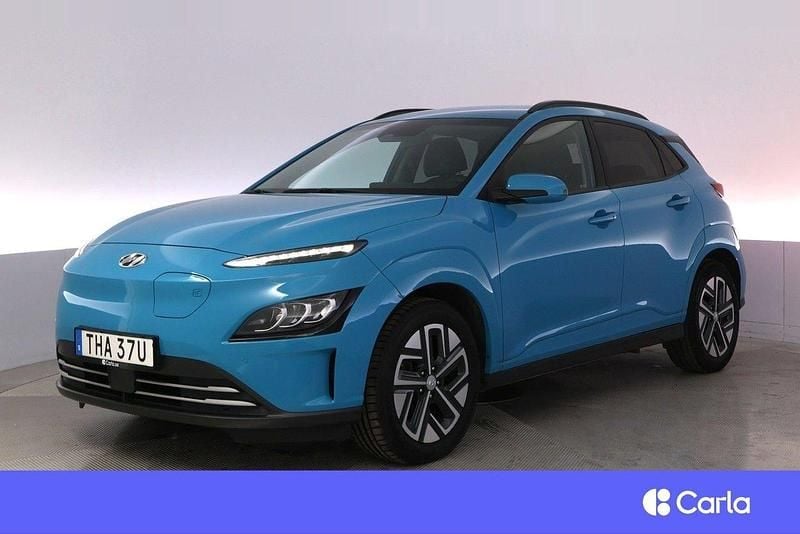 Blå Begagnad 2022 Hyundai Kona Essential SUV | 187 900 kr (Superpris) - Bild 1/3