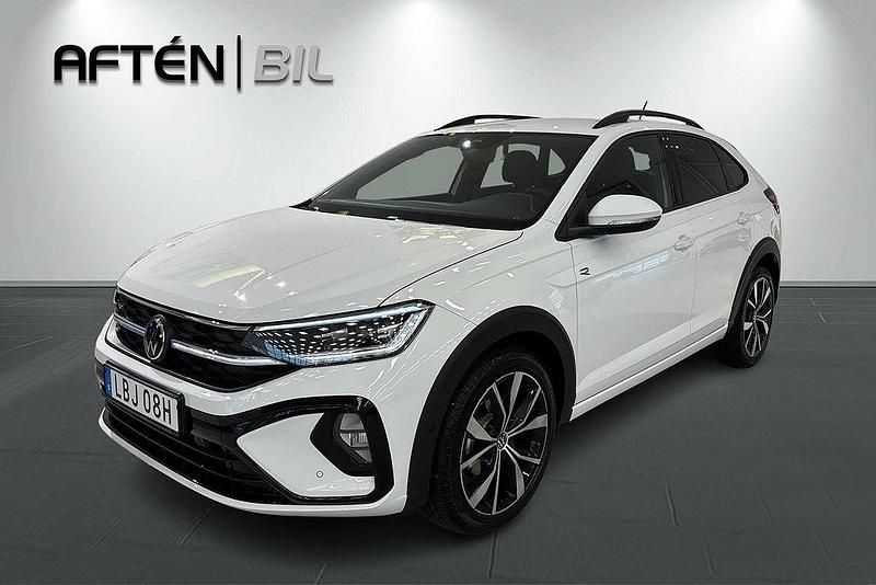 Vit Ny 2025 VW Taigo R-line SUV | 314 800 kr (Dyr) - Bild 1/2