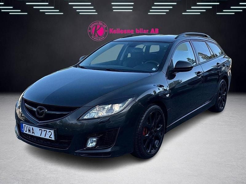 Svart Begagnad 2009 Mazda 6 Kombi | 54 900 kr (Marknadspris) - Bild 1/4