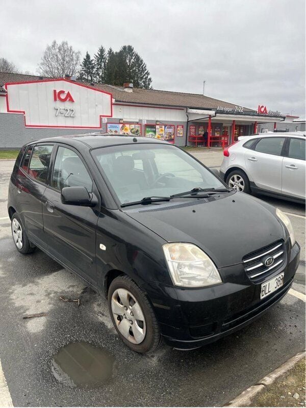 Svart Begagnad 2007 Kia Picanto EX Halvkombi | 15 000 kr (Superpris) - Bild 1/4