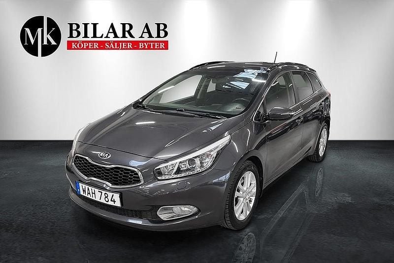Grå Begagnad 2014 Kia Ceed Sportswagon Comfort Kombi | 94 900 kr (Marknadspris) - Bild 1/4