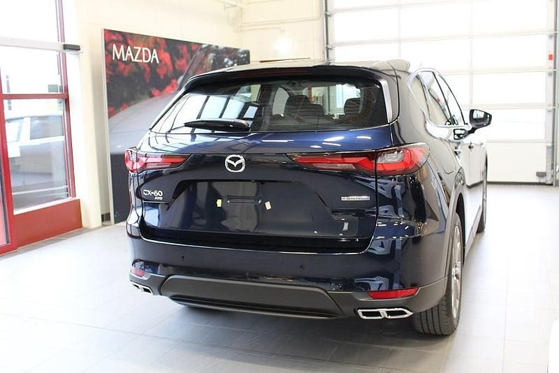 Begagnad Mazda CX-60 Exclusive-Line 192 HK (141 kW) 2024 Blå SUV