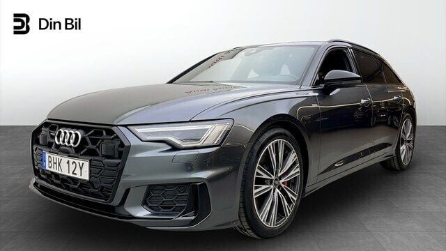 Daytonagrå pärleffekt Begagnad 2024 Audi A6 S-Line Kombi | 639 000 kr (Dyr) - Bild 1/4