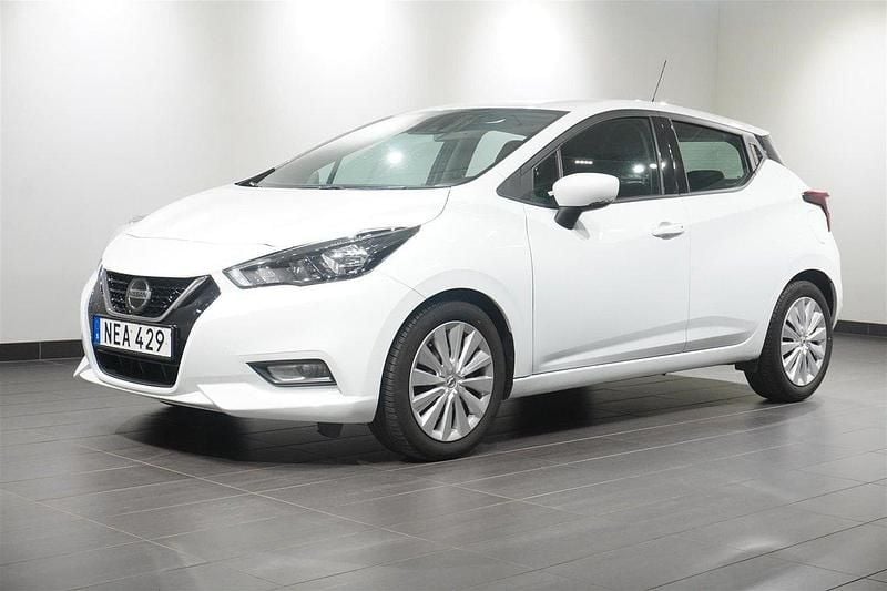 Vit Begagnad 2022 Nissan Micra Acenta Halvkombi | 169 900 kr (Marknadspris) - Bild 1/2