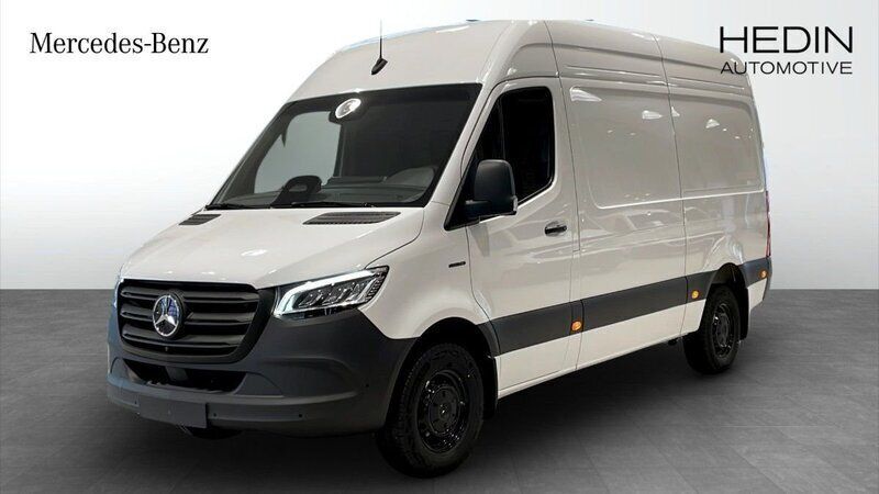 Vit (white) Ny 2024 Mercedes E-Sprinter Van | 1 077 640 kr - Bild 1/4